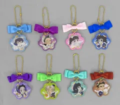 【中古】キーホルダー 全8種セット 「鬼滅の刃×ufotable Cafe/マチ★アソビCAFE×ufotable DINING クリスマスイベント2024 ランダムオーナメントチャームB」