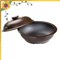 東彼セラミックス(Tohi Ceramics) 焼き芋鍋 電子レンジ調理 いもまる大 直径24.2×全高6.5×深さ6cm 日本製 TSM/PN103aa 1のサムネイル