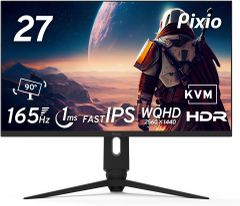 Pixio PX277 PRO 27インチ WQHDモニター モニターアーム - メルカリ