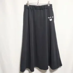 agnes b. × arena アニエスベー アリーナ ポリエステル スカート L 黒 AGNES23-17 日本製のサムネイル