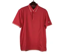 【中古ゴルフウェア】adidas(アディダス) 半袖ポロシャツ LL