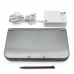 New 3DS LL メタリックブラック 上下IPS液晶　2738