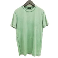 ロベルトコリーナ ROBERTO COLLINA ピグメント加工 Tシャツ カットソー クルーネック 半袖 46 グリーンのサムネイル