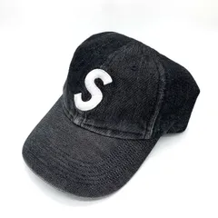 SUPREME シュプリーム 25SS Cordura Denim S Cap 6-Panel コーデュラデニム Sロゴ 6パネルキャップ ブラック