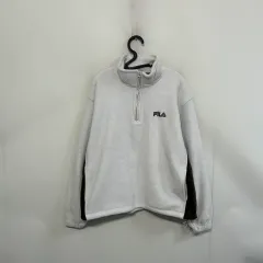 フィラ メンズ フリース ハーフジップ Tシャツ Mのサムネイル