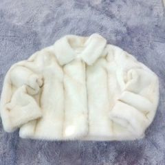 ビンテージ フェイクファー ジャケット コート 44 - メルカリ