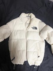 THE NORTH FACE ダウンジャケット ベージュ M/90 - メルカリ