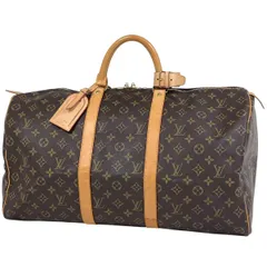 ルイ・ヴィトン Louis Vuitton キーポル50 ボストンバッグ モノグラム ブラウン M41426 レディース 【中古】