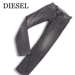 定価30800円 DIESEL 2024AW スキニーブラックデニム ストレッチ - メルカリ
