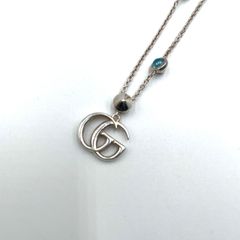 美品 GUCCI グッチ ダブルG マザーオブパールネックレス - メルカリ