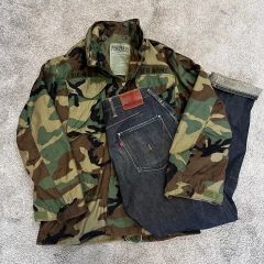 Alpha Industries アルファ迷彩 MA-1 短丈 - メルカリ
