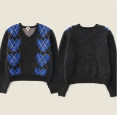 THE TOE Marien Argyle Knit アーガイルニット S - メルカリ
