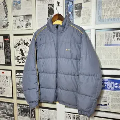ナイキ 00S ライト ブルー リバーシブル ダックダウン ダウン