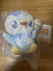 未開封 一番くじ ポケピース B賞 ポッチャマ ぬいぐるみ ポケモン タグ