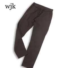 wjk ダブルジェイケイ 通年★ 5881 cs36m ストレッチ イージー ライト スラックス パンツ 日本製 Sz.S メンズ 黒のサムネイル