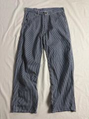ウエアハウス Lot1234 フリーランド ヒッコリー ワークパンツ サイズ34