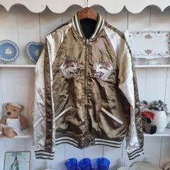 き*お様 varde77 スカジャン シャンパンゴールド SIZE2 - メルカリ
