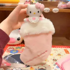 クラシック Sanrio ベイビー 赤ちゃん hello kitty(ハローキティ) 羊 靴下 ポーチ ぬいぐるみ バッグ