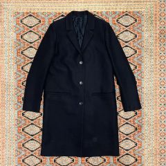 超美品 HUGO BOSS 48 NERON ベロア チェスターコート 超美品 HUGO BOSS 48 NERON ベロア チェスターコート - メルカリ