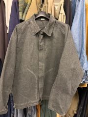 身幅70cm 50sブラックシャンブレー ジャケット ヘラクレス BIG MAC