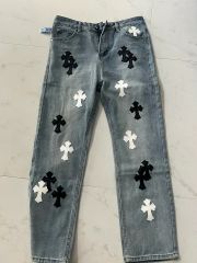 RYE CHASIN CROSS PATCH ART BAGGY DENIM - メルカリ