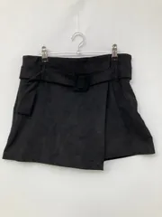 ZARA ザラ ショート/ミニスカート L ブラック