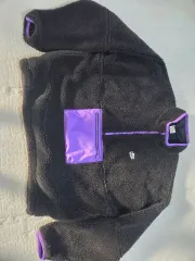 ナイキ クラブ フリース ハーフアノラック 黒 XL