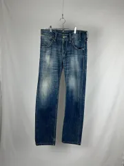 Levi's 504 インディゴデニムパンツ