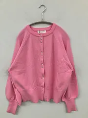BONLECILL ボンルシール カーディガン/ボレロ F ピンク ナイロン ニット 無地 ミドル丈 長袖のサムネイル