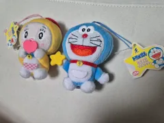 日本正規品 ドラえもん & ドラミ ぬいぐるみ マスコットセット