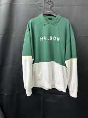 malbon マルボンゴルフ ベージュ プルオーバー ハイネックセーター M malbon マルボンゴルフ ベージュ プルオーバー ハイネックセーター M