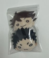 新品タグ付】にとたん ハイキュー ぬいぐるみ及川 岩泉セット （思い出