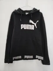 PUMA プーマ ヴィンテージ オールドスクール ストリート ビックロゴ コットン フーディー
