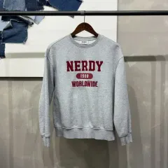 (90) ノルディ レディース カジュアル ストリート ビックロゴ スウェット 長袖 Tシャツのサムネイル