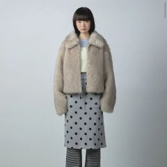 新品未使用 ヨンファYONFA Graceグレース ジャケット グレー Sサイズ