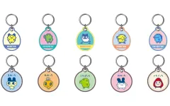 【中古】キーホルダー 全10種セット 「たまごっち ステッチワークキーホルダー」