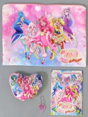 【中古】雑貨 集合 プレミアムグッズ 「映画ヒーリングっど プリキュア ゆめのまちでキュン!っとGoGo!大変身!!」 Loppi限定グッズ付きムビチケコンビニ券特典