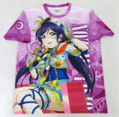 【中古】衣類 東條希 フルグラフィックTシャツ パープル フリーサイズ 「ラブライブ!スクールアイドルフェスティバル ALL STARS 1周年記念ショップ in マルイ」