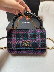 レアitem》CHANEL シャネル19 ツイード ボディバッグ - メルカリ