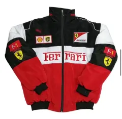 Ferrari F1 レーシン ジャケット ウィンドブレーカー