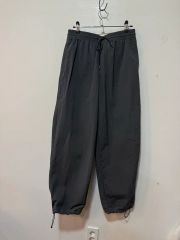 【美品】DOMINGO ナイロンロングパンツ ブラック Lサイズ ドミンゴ 美品】DOMINGO ナイロンロングパンツ ブラック Lサイズ ドミンゴ