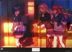 【中古】雑貨 1年生 メタライズアート 「はにかみ彼女 ピロ水×フロンティアワン(カフェアサン) はにかみカフェ」 受注生産限定のサムネイル
