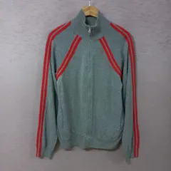 B3-2/ARMANI EXCHANGE(アルマーニ エクスチェンジ) グレー ジップアップ ニットカーディガン メンズ