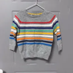 トミーヒルフィガー ストライプ ニット100