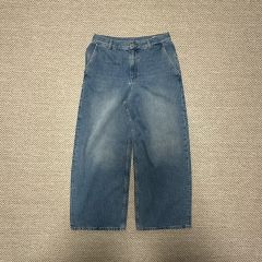 限定値下げ tumugu ツムグ 12oz ヴィンテージデニムワイドP 金子敦子