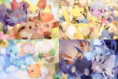 【中古】ポストカード(キャラクター) MOFU-MOFU PARADISE ポストカード4枚セット 「ポケットモンスター」 ポケモンセンター限定