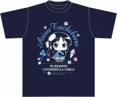 【中古】Tシャツ(キャラクター) 橘ありす ミニッチュ Tシャツ ネイビー Lサイズ 「アイドルマスター シンデレラガールズ」のサムネイル