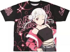【中古】衣類 嵐千砂都 描き下ろし両面フルグラフィックTシャツ ブラック Mサイズ 「ラブライブ!スーパースター!!」