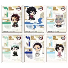 【中古】アクリルスタンド・アクリルパネル 全6種セット 「鬼滅の刃 ぺたん娘トレーディングアクリルスタンド 無限城編 第一章ver. TypeA」