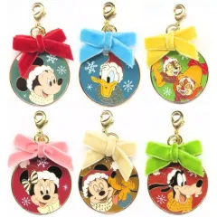 【中古】キーホルダー 全6種セット 「ディズニー・クリスマス2025 チャーム」 東京ディズニーリゾート限定